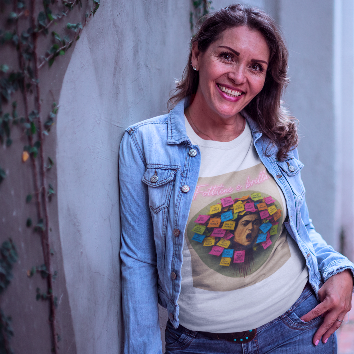 T-shirt "Fottitene e brilla"