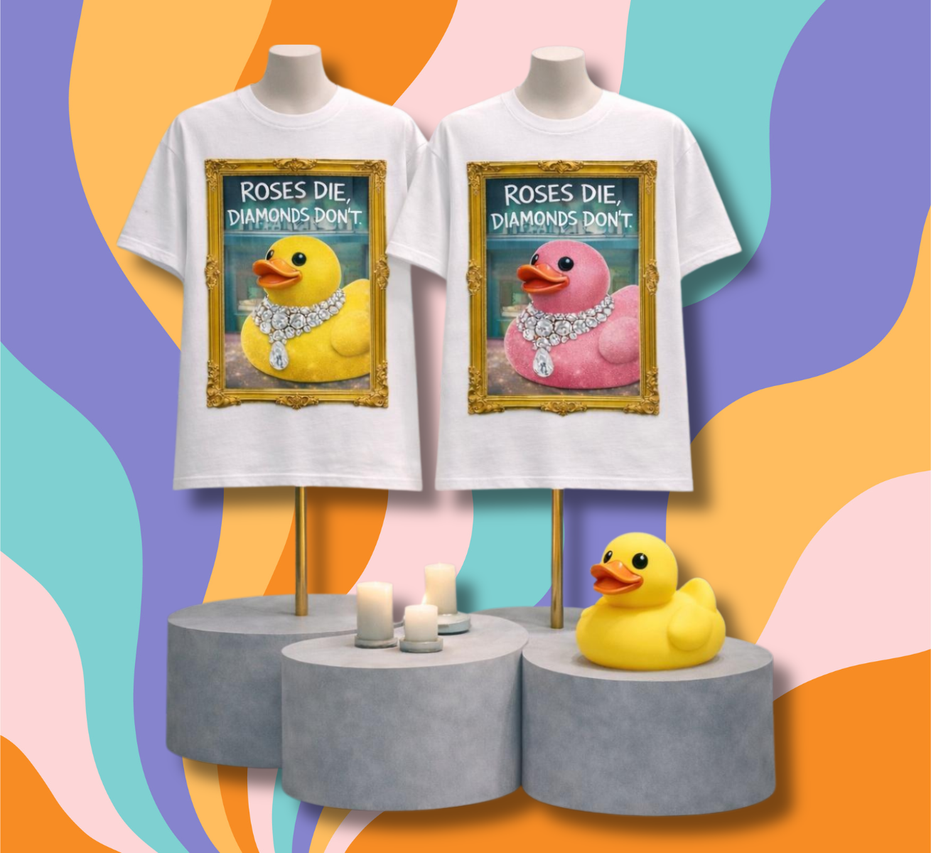 T-shirt “Tiffany Rubber Duck"