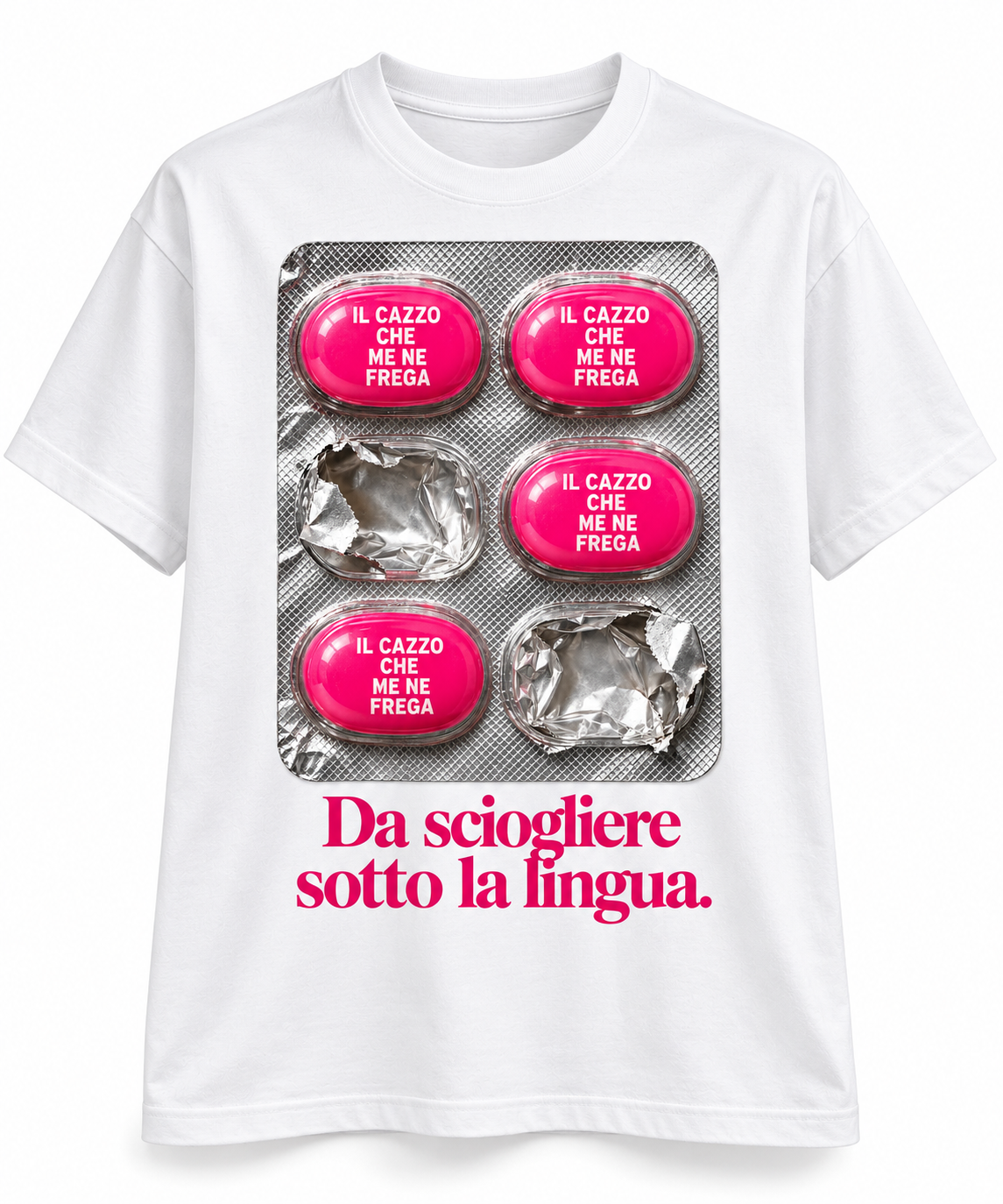 T-shirt "Il cazzo che me ne frega"
