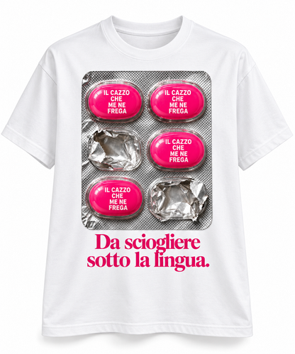 T-shirt "Il cazzo che me ne frega"
