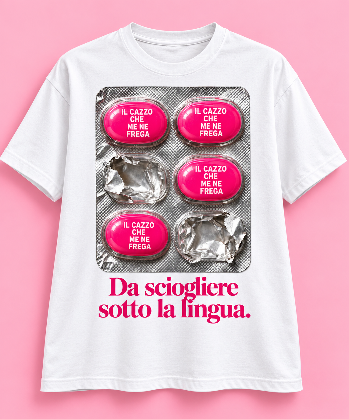T-shirt "Il cazzo che me ne frega"